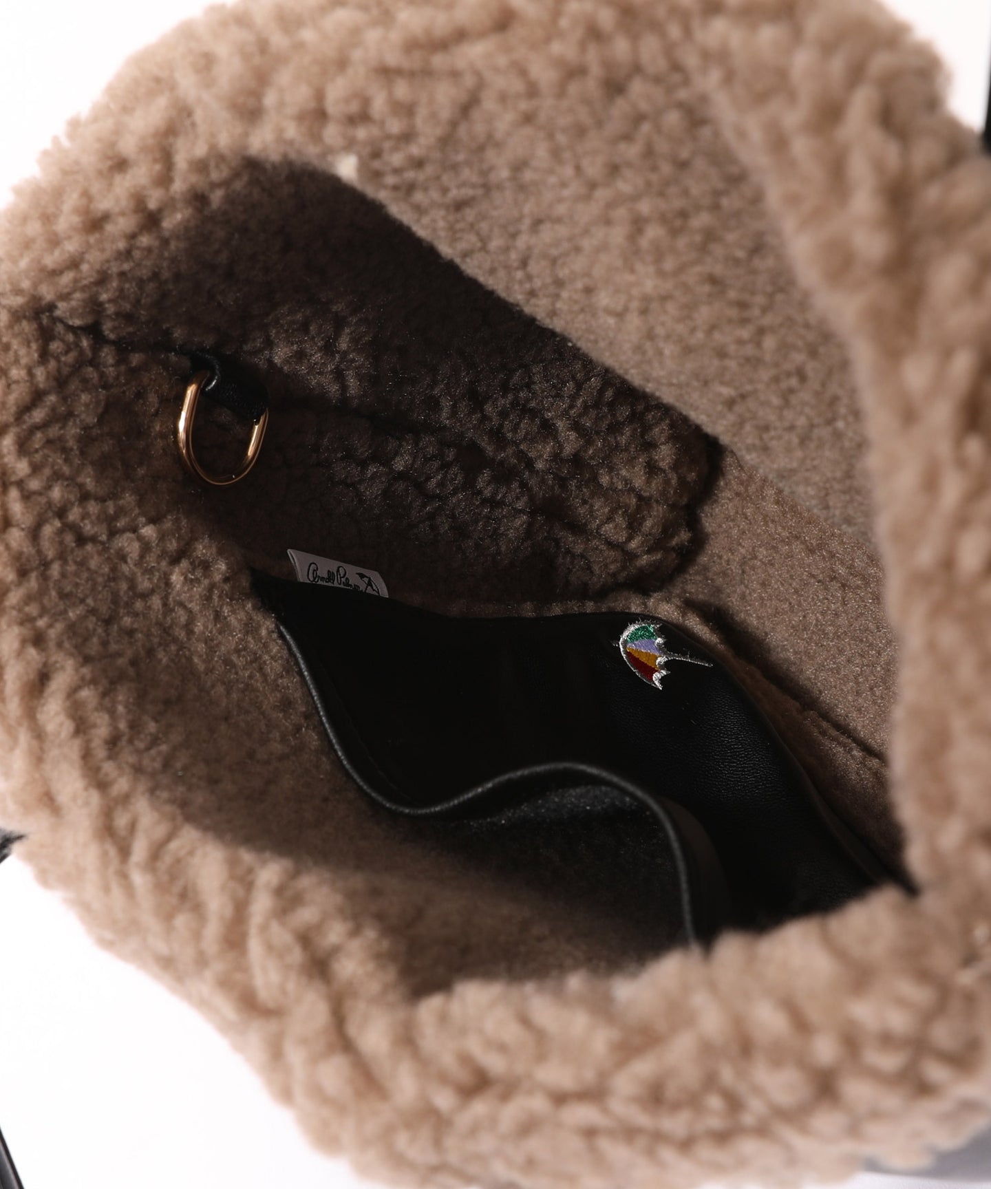 Arnold Palmer 【残り2点】フェイクムートン リバーシブルトート